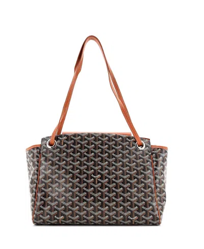 Pre-owned Pre-owned Goyard  Goyard Pm Rouette Bag Coated Canvas In Multi