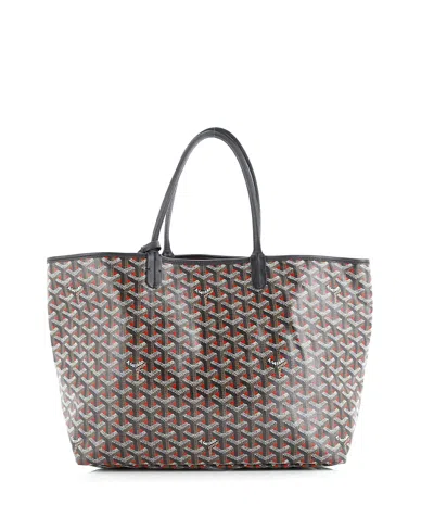 Pre-owned Pre-owned Goyard  Goyard Pm Saint Louis Tote Claire Voie Coated Canvas