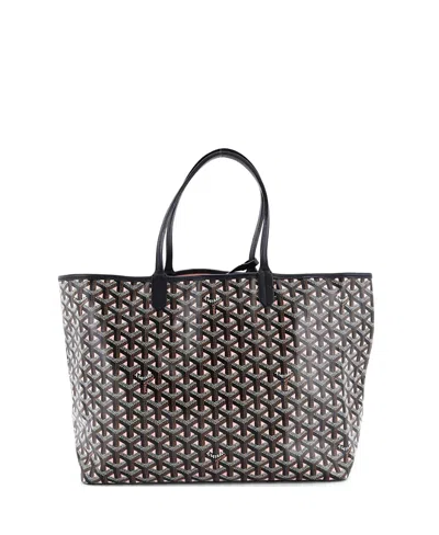 Pre-owned Pre-owned Goyard  Goyard Pm Saint Louis Tote Claire Voie Coated Canvas