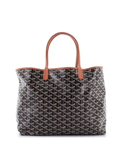Pre-owned Pre-owned Goyard  Goyard Pm Saint Louis Tote Coated Canvas In Brown