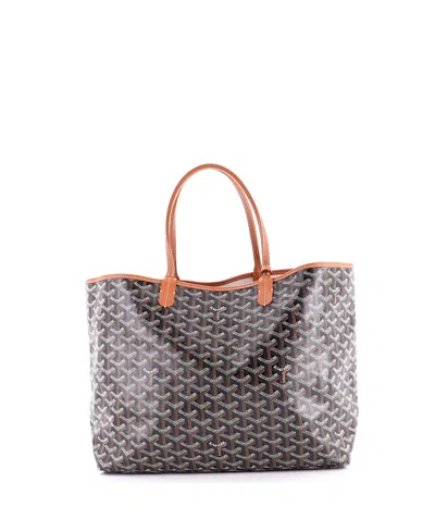 Pre-owned Pre-owned Goyard  Goyard Pm Saint Louis Tote Coated Canvas In Brown