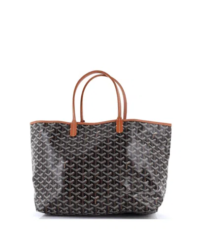 Pre-owned Pre-owned Goyard  Goyard Pm Saint Louis Tote Coated Canvas In Yellow