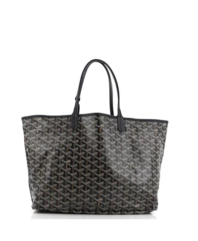 Pre-owned Pre-owned Goyard  Goyard Pm Saint Louis Tote Coated Canvas In Yellow/ Black