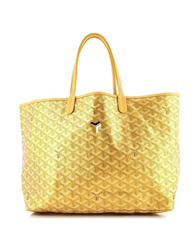 Pre-owned Pre-owned Goyard  Goyard Pm Saint Louis Tote Precious Metals Coated Canvas