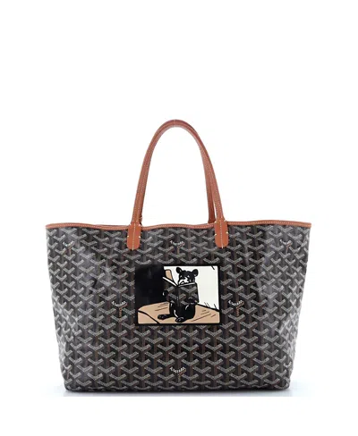 Pre-owned Pre-owned Goyard  Goyard Pm Saint Louis Tote Printed Coated Canvas