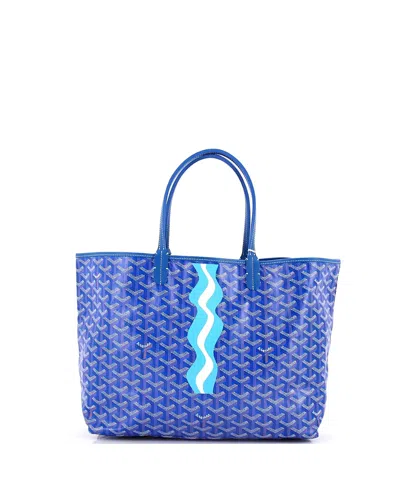 Pre-owned Pre-owned Goyard  Goyard Pm Saint Louis Tote Printed Coated Canvas