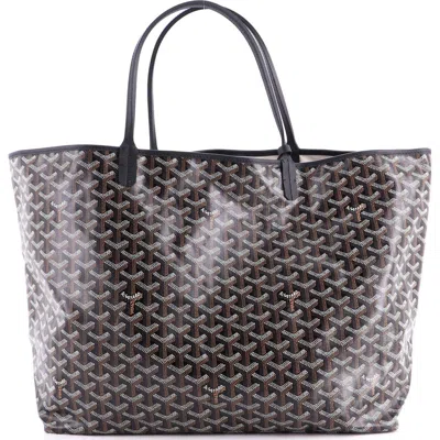 Pre-owned Goyard  Goyard Saint Louis Tote Coated Canvas Gm In Multi