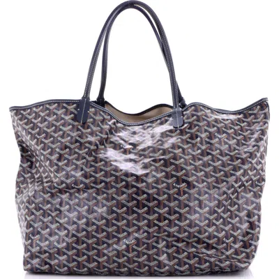 Pre-owned Goyard  Goyard Saint Louis Tote Coated Canvas Gm In Pink