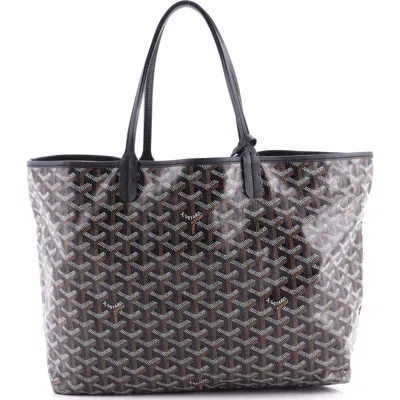 Pre-owned Goyard  Goyard Saint Louis Tote Coated Canvas Pm In Multi