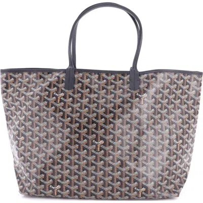 Pre-owned Goyard  Goyard Saint Louis Tote Coated Canvas Pm In Multi
