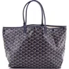 Pre-owned Goyard  Goyard Saint Louis Tote Coated Canvas Pm In Multi
