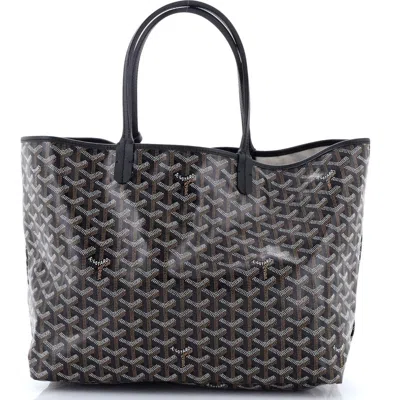 Pre-owned Goyard  Goyard Saint Louis Tote Coated Canvas Pm In Multi