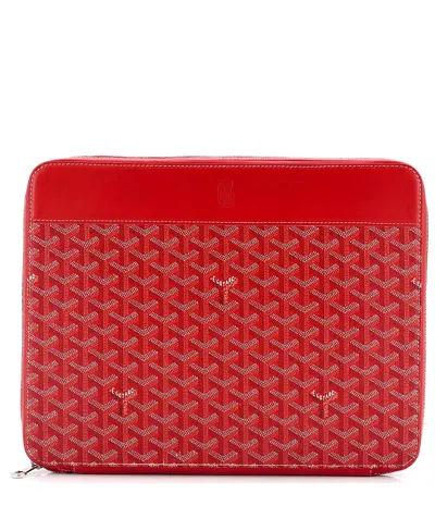 Pre-owned Pre-owned Goyard  Goyard Universal Companion Portfolio Coated Canvas