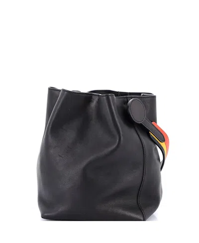 Pre-owned Pre-owned Hermes  Hermes 17 Licol Bag Evercolor In Black