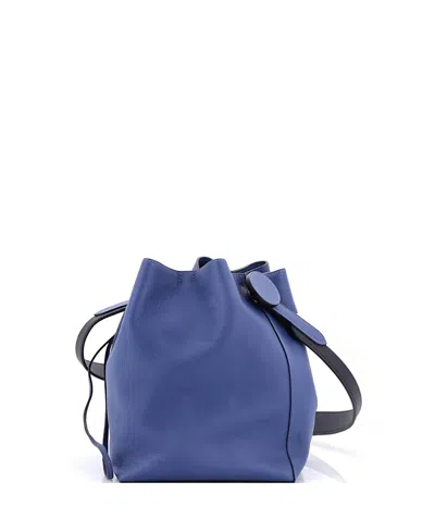 Pre-owned Pre-owned Hermes  Hermes 17 Licol Bag Evercolor In Blue