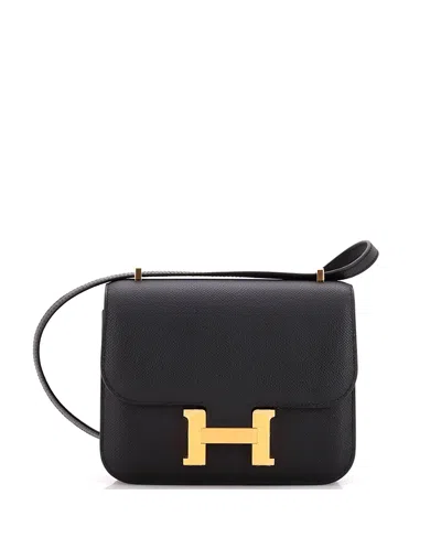 Pre-owned Pre-owned Hermes  Hermes 18 Constance Bag Epsom In Black
