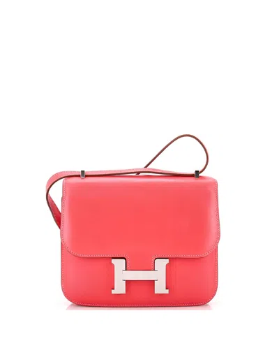 Pre-owned Pre-owned Hermes  Hermes 18 Constance Bag Tadelakt In Pink