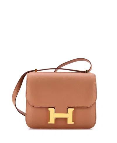 Pre-owned Pre-owned Hermes  Hermes 18 Constance Nm Bag Chevre Mysore In Brown