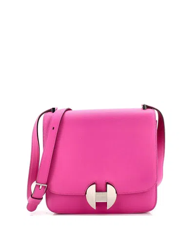 Pre-owned Pre-owned Hermes  Hermes 20 02 Shoulder Bag Evercolor In Pink