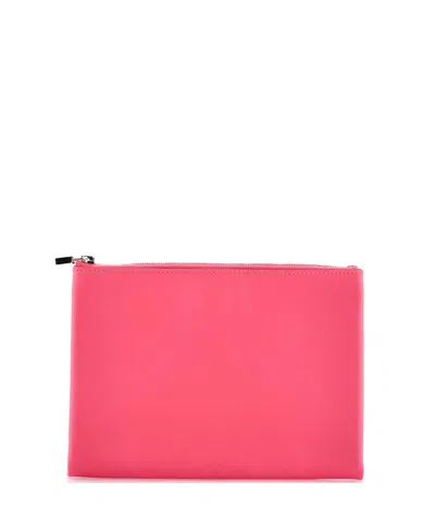 Pre-owned Pre-owned Hermes  Hermes 20 Verso Atout Pouch Evercolor In Pink