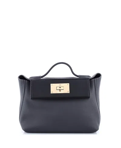 Pre-owned Pre-owned Hermes  Hermes 21 24/24 Bag Bicolor Evercolor With Swift In Multi