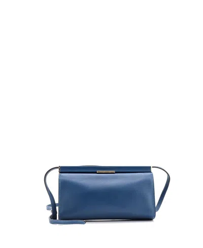 Pre-owned Pre-owned Hermes  Hermes 21 Clic-h Shoulder Bag Evercolor In Blue