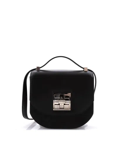 Pre-owned Pre-owned Hermes  Hermes 21 Mosaique Au 24 Bag Graine Monsieur In Black