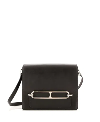 Pre-owned Pre-owned Hermes  Hermes 23 Roulis Bag Allegretto In Black