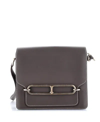 Pre-owned Pre-owned Hermes  Hermes 23 Roulis Bag Evercolor