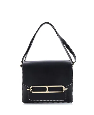 Pre-owned Pre-owned Hermes  Hermes 23 Roulis Bag Sombrero In Black