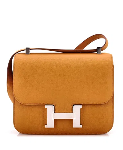 Pre-owned Pre-owned Hermes  Hermes 24 Constance Bag Epsom In Brown