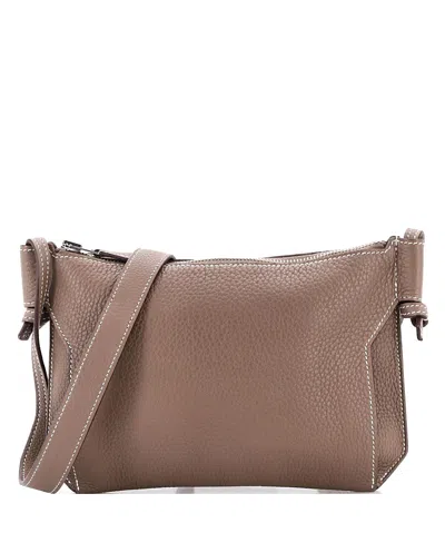 Pre-owned Pre-owned Hermes  Hermes 24 Ultrapla Bag Togo In Gray