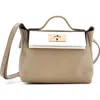Pre-owned Hermes  Hermes 24/24 Bag Tricolor Evercolor With Swift 21 In Brown