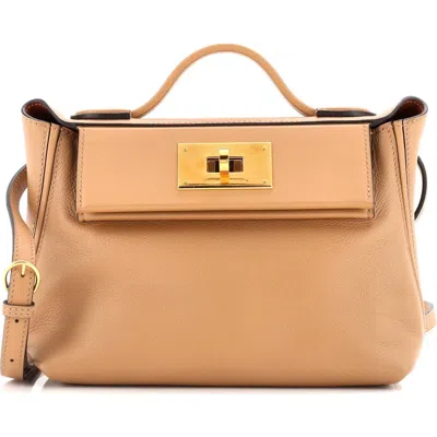 Pre-owned Hermes  Hermes 24/24 Bag Verso Evercolor With Swift 21
