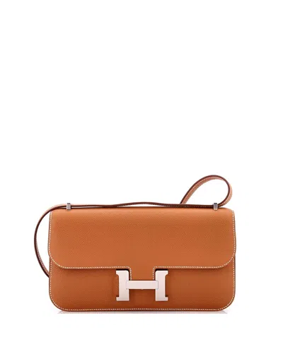 Pre-owned Pre-owned Hermes  Hermes 25 Constance Elan Nm Bag Epsom In Brown