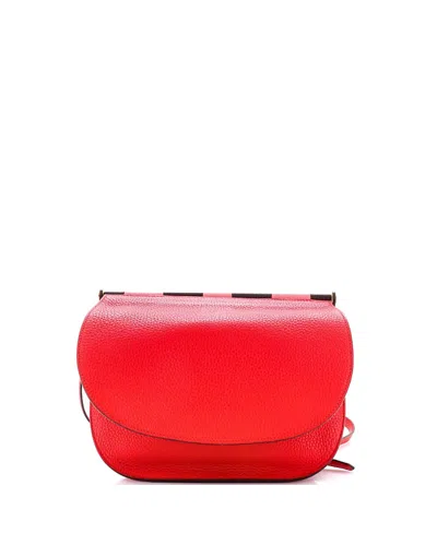 Pre-owned Pre-owned Hermes  Hermes 25 Saut Bag Clemence In Red