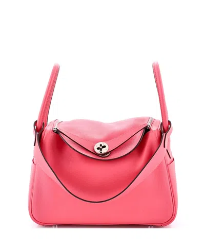 Pre-owned Pre-owned Hermes  Hermes 26 Lindy Bag Evercolor In Pink