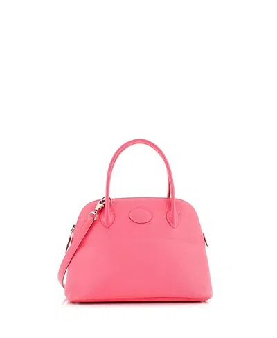 Pre-owned Pre-owned Hermes  Hermes 27 Bolide Bag Epsom In Pink