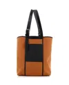 Shop Pre-owned Hermes  Hermes 27 Etriviere Pocket Tote Toile And Leather In Brown/ Black