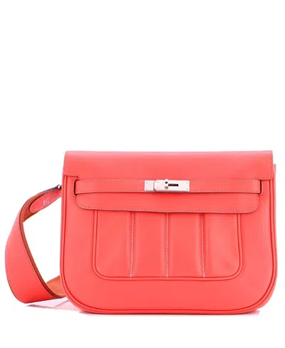Pre-owned Pre-owned Hermes  Hermes 28 Berline Bag Swift In Red