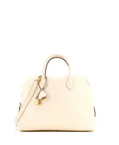 Pre-owned Pre-owned Hermes  Hermes 30 Bolide 1923 Bag Epsom In Neutral