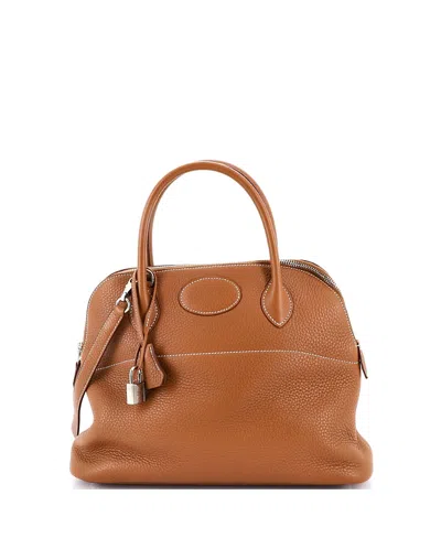 Pre-owned Pre-owned Hermes  Hermes 31 Bolide Bag Clemence In Brown