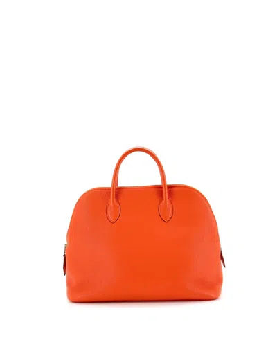 Pre-owned Pre-owned Hermes  Hermes 31 Bolide Bag Togo In Orange