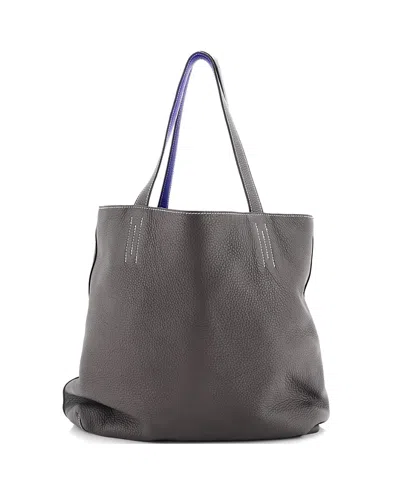 Pre-owned Pre-owned Hermes  Hermes 36 Double Sens Tote Clemence