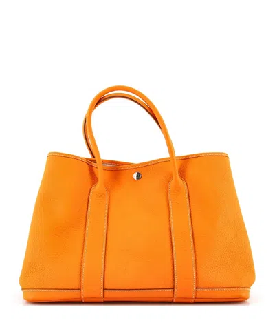 Pre-owned Pre-owned Hermes  Hermes 36 Garden Party Tote Leather