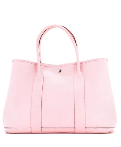 Pre-owned Pre-owned Hermes  Hermes 36 Garden Party Tote Leather In Pink