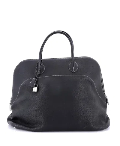 Pre-owned Pre-owned Hermes  Hermes 45 Bolide Relax Bag Togo In Black