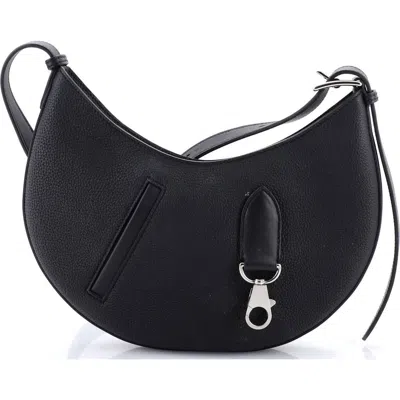 Pre-owned Hermes  Hermes Arcon Bag Togo And Swift Petite In Black