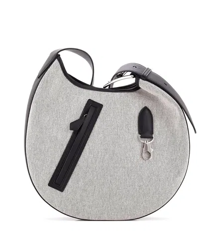 Pre-owned Pre-owned Hermes  Hermes Arcon Bag Toile And Leather In Black