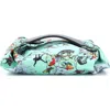 Pre-owned Hermes  Hermes Balusoie Bag Printed Silk And Leather In Multi